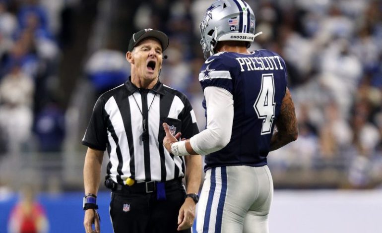  Refs make headlines with questionable call again on ‘TNF’