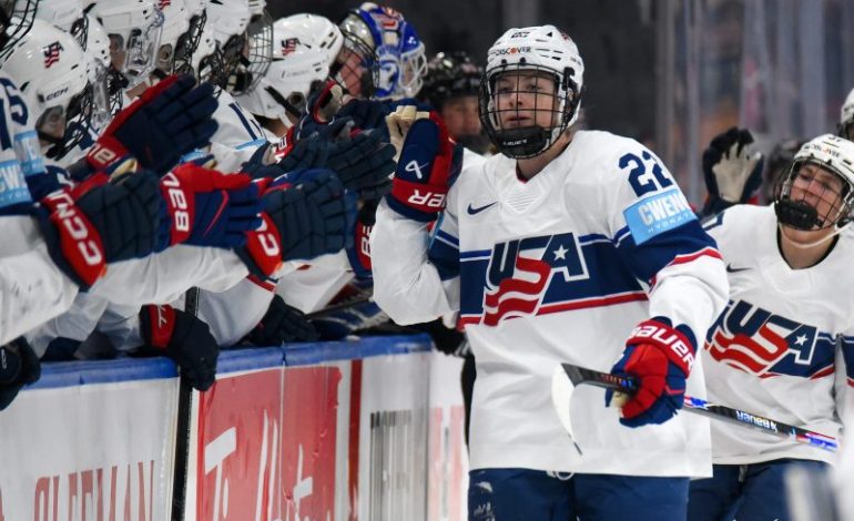  USA scores 10 goals vs. Canada in Rivalry Series rout: Highlights
