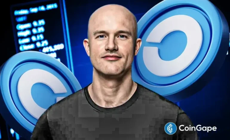  Coinbase Stock Price Surges 8%, CEO Brian Armstrong Highlights 8 Key Advantages