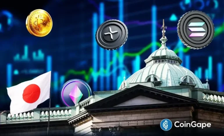  Crypto Market Stabilizes as BOJ Keeps Rates Unchanged amid Slowing Inflation