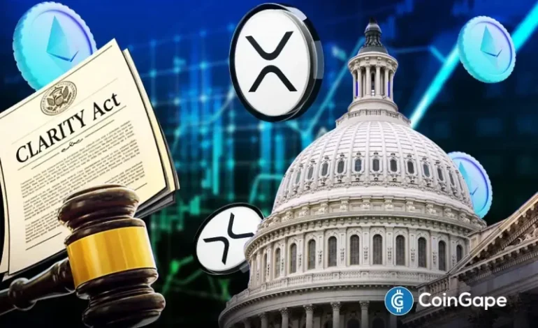  XRP and ETH Price Prediction As White House Threatens to Pull Back Clarity Act Bill