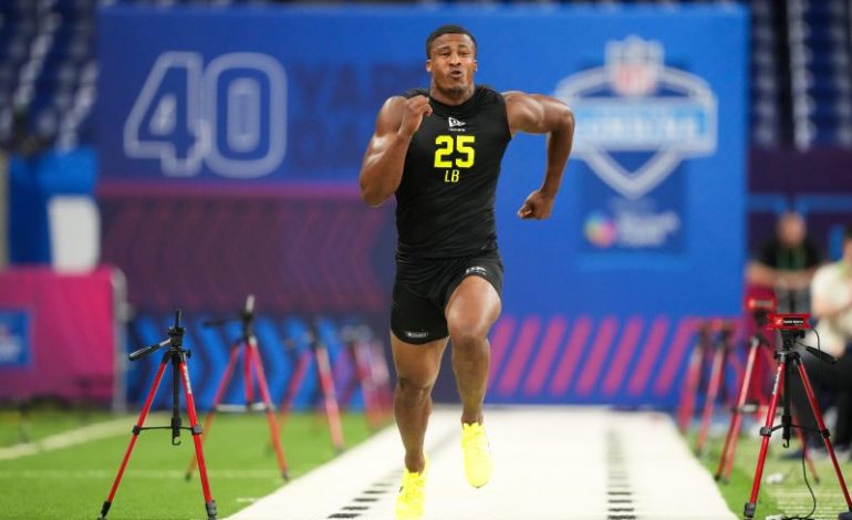  Who are the fastest draft prospects at the 2026 NFL combine?