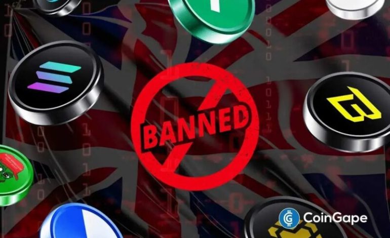  Just-In: UK Moves to Ban Crypto Donations in Major Political Shake-Up